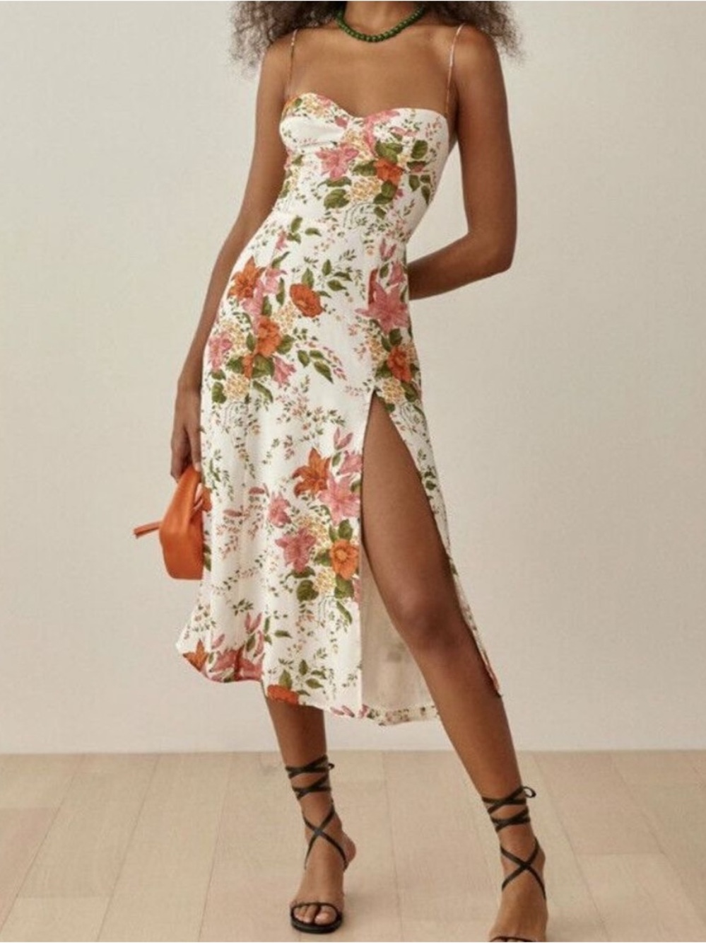 Reformation Juliette dress in tropique